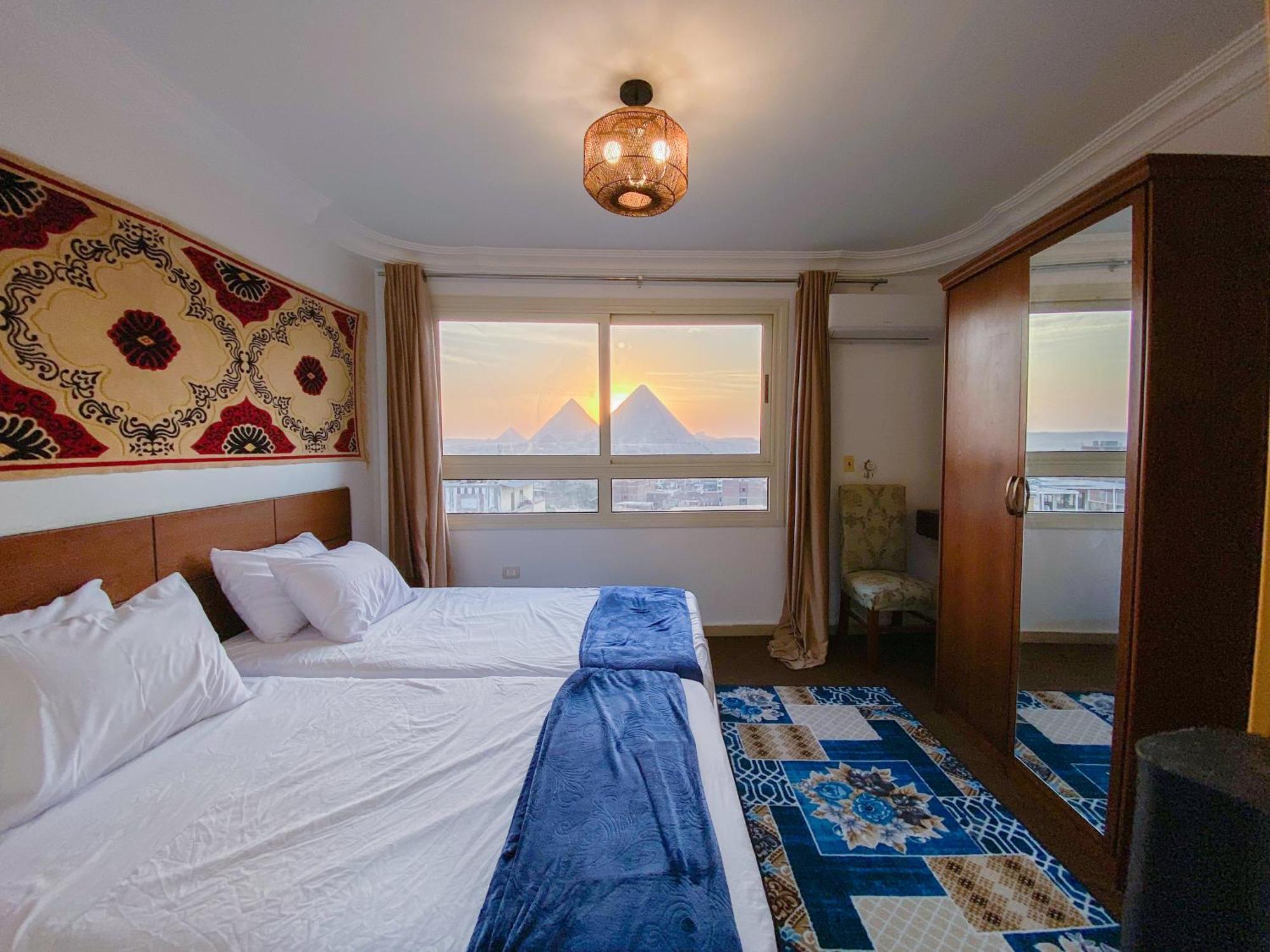 Hotel Oscar Pyramids View Nazlet el-Sîsi Esterno foto