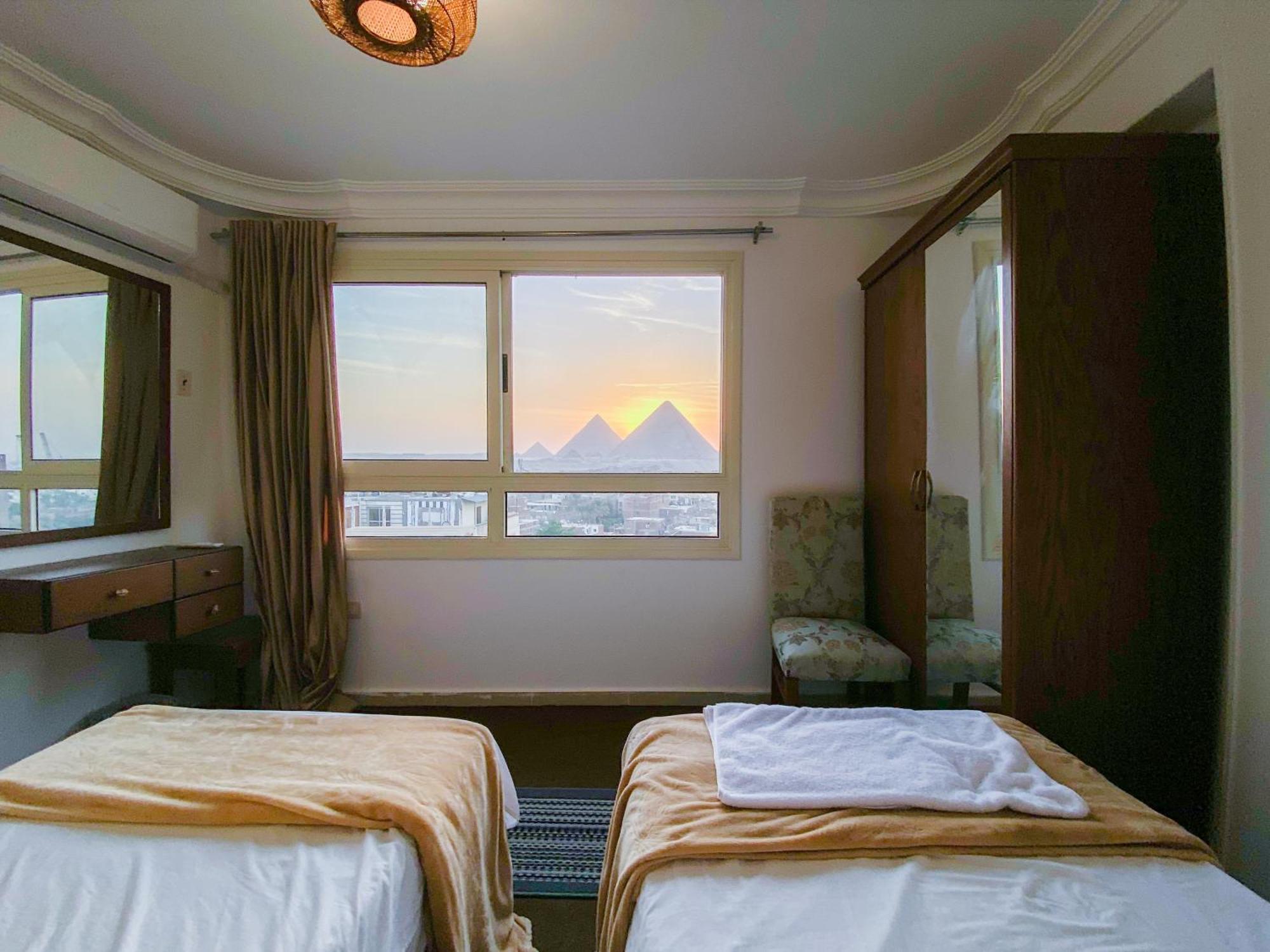 Hotel Oscar Pyramids View Nazlet el-Sîsi Esterno foto