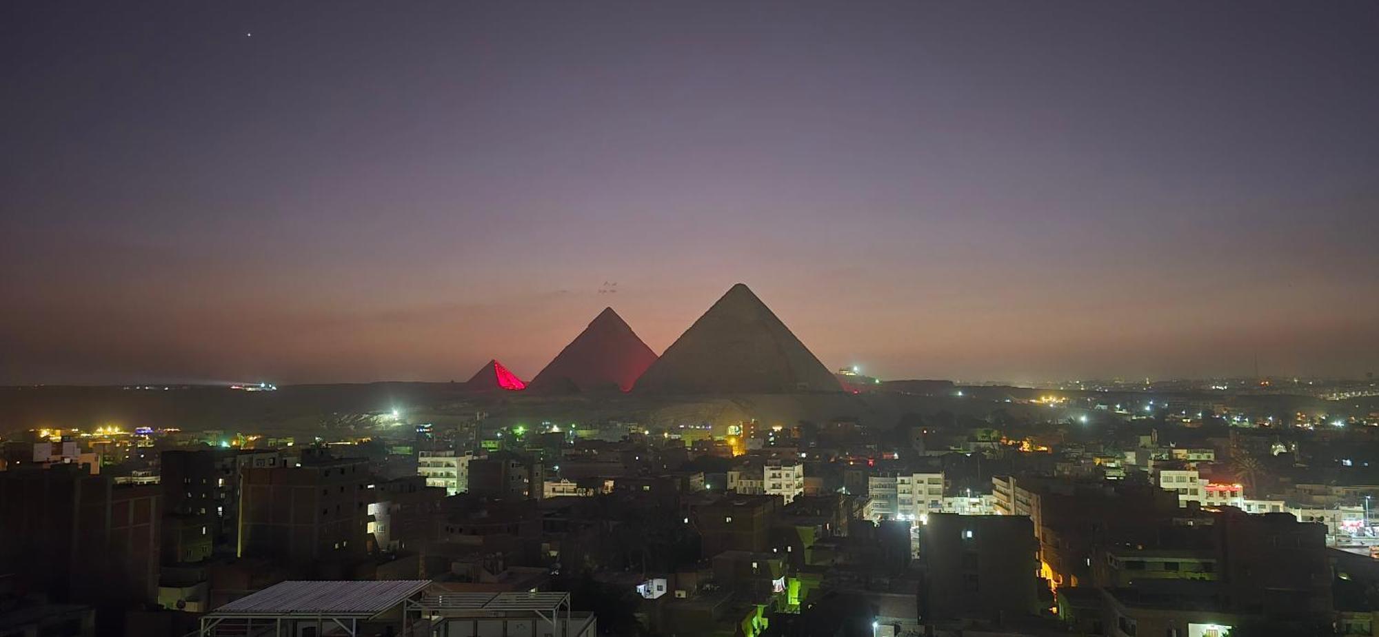 Hotel Oscar Pyramids View Nazlet el-Sîsi Esterno foto