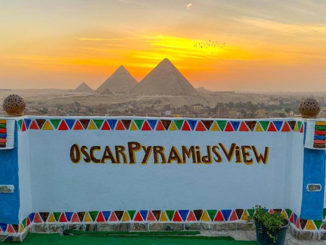 Hotel Oscar Pyramids View Nazlet el-Sîsi Esterno foto